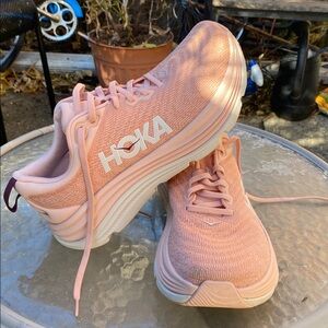 Hoka Women's Blush Pink Athletic Shoes